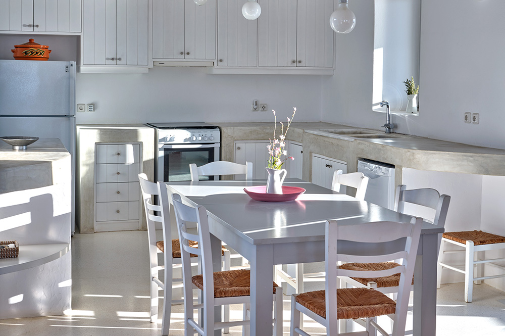 sea front villa paros