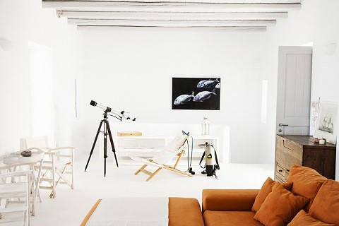 sea front villa paros greece