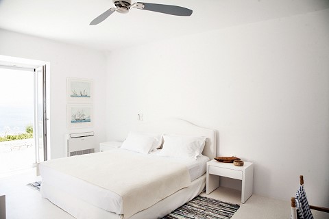 sea front villa paros greece