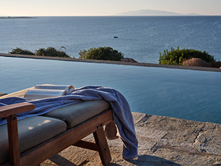 sea front villa paros greece