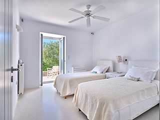 sea front villa paros greece