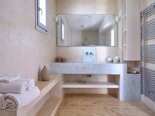 sea front villa paros greece