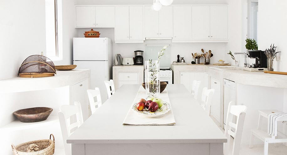 sea front luxury villa paros